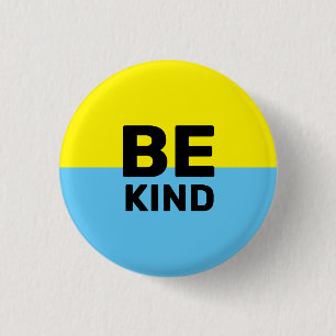 Wees aardig Badge Ronde Button 3,2 Cm