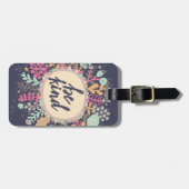 Wees aardig bagagelabel (Voorkant horizontaal)