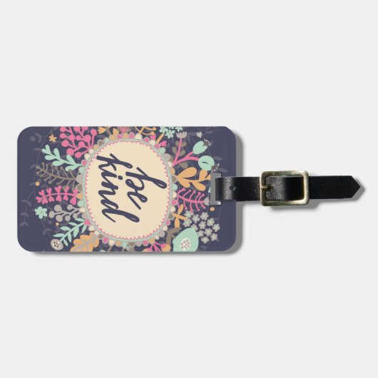 Wees aardig bagagelabel (Voorkant horizontaal)