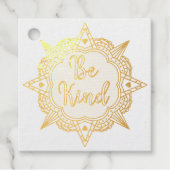 Wees aardig bedankjes labels (Voorkant)