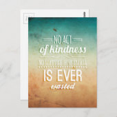 Wees aardig briefkaart (Voorkant / Achterkant)