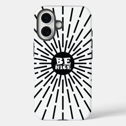 Wees aardig Case-Mate iPhone case (Achterkant)
