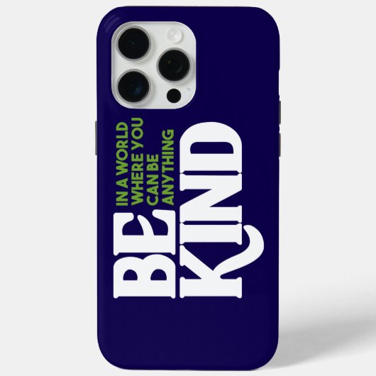 Wees aardig Case-Mate iPhone case (Achterkant)