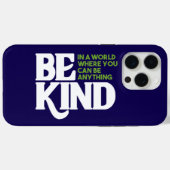 Wees aardig Case-Mate iPhone case (Achterkant (horizontaal))