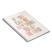 Wees Aardig Citaat Notitieboek (Rechterzijde)