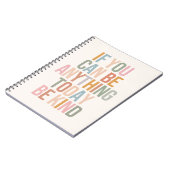 Wees Aardig Citaat Notitieboek (Linkerzijde)