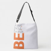 Wees aardig crossbody tas (Achterkant)