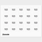Wees aardig, dat is alles Positieve Quote Sticker (Vel)