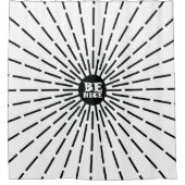 Wees aardig douchegordijn (Voorkant)