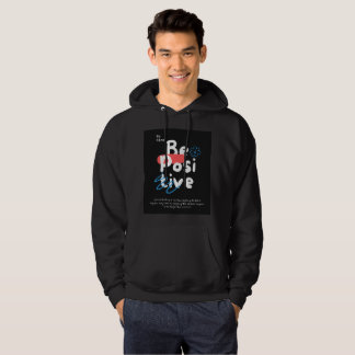 Wees aardig en wees positief hoodie
