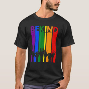 Wees Aardig Gebarentaal Hand Praten Lgbtq+ Homosek T-shirt