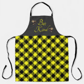 "Wees Aardig" Gingham Schort (Voorkant)