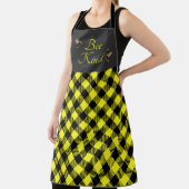"Wees Aardig" Gingham Schort (Insitu)