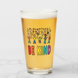 Wees aardig glas
