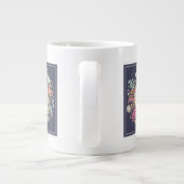 Wees aardig grote koffiekop (Achterkant)