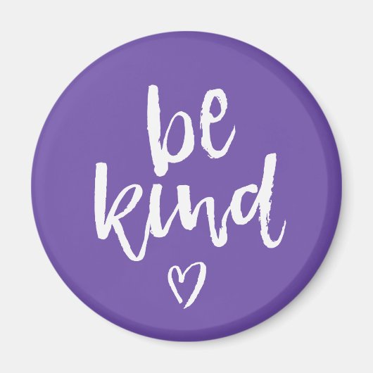 Wees aardig hart magneet (Voorkant)