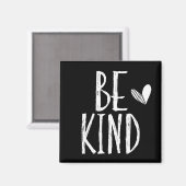 Wees aardig hart magneet (Voorkant / Achterkant)