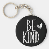 Wees aardig hart sleutelhanger (Voorkant)