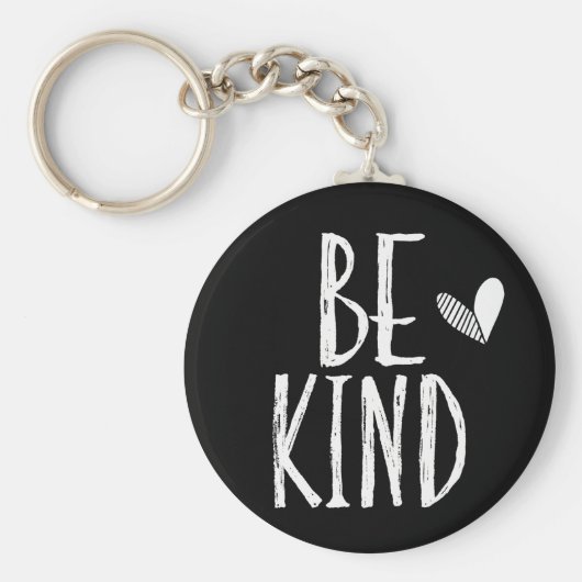 Wees aardig hart sleutelhanger (Voorkant)