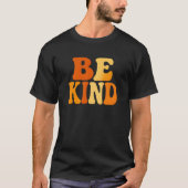 Wees aardig Heren Basic T-Shirt (Voorkant)