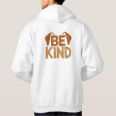 Wees Aardig - Hondenliefhebber Hoodie (Achterkant)