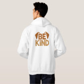Wees Aardig - Hondenliefhebber Hoodie (Achterkant volledig)
