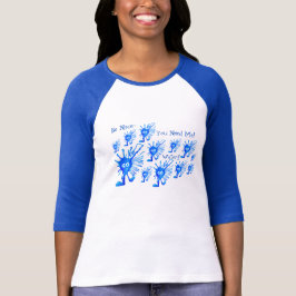 Wees aardig, ik heb een vierkant van Waterfolk Shi T-shirt