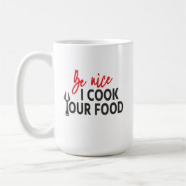 Wees aardig, ik kook jouw eten - Relatieregels Koffiemok