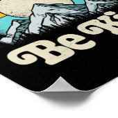 Wees aardig in een wereld waar je alles kan zijn poster (Hoek)