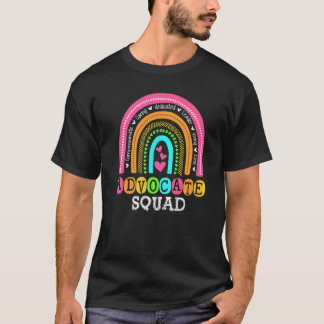 Wees aardig inclusief autisme-advocaatssquad Sped- T-shirt