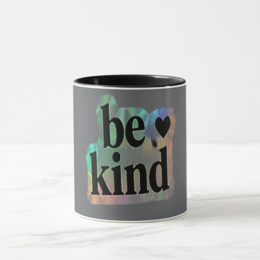 Wees aardig – Inspirerend cadeau Mok (Midden)