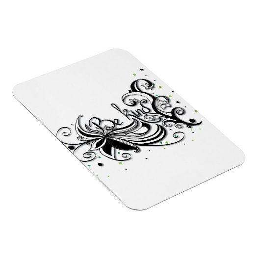 WEES AARDIG! Inspirerend kalligrafie citaat Magneet (Rechterzijde)