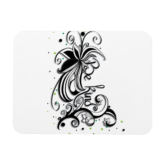 WEES AARDIG! Inspirerend kalligrafie citaat Magneet (Horizontaal)