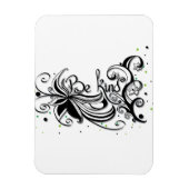 WEES AARDIG! Inspirerend kalligrafie citaat Magneet (Verticaal)