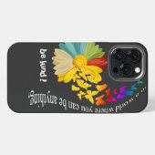 Wees aardig iPhone hoesje (Achterkant horizontaal)