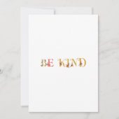 Wees aardig kaart (Voorkant)