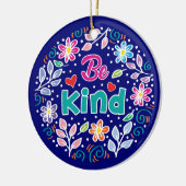 Wees aardig keramisch ornament (Links)