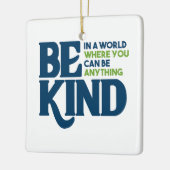 Wees aardig keramisch ornament (Links)