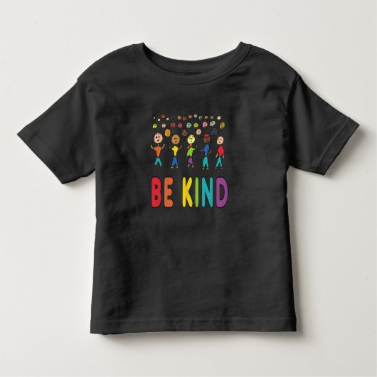 Wees aardig kinder shirts (Voorkant)