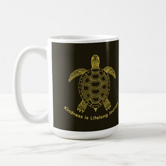 Wees aardig koffiemok (Links)