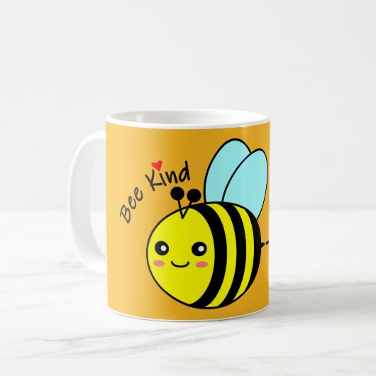 Wees aardig koffiemok (Voorkant links)