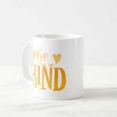 wees aardig koffiemok (Voorkant links)