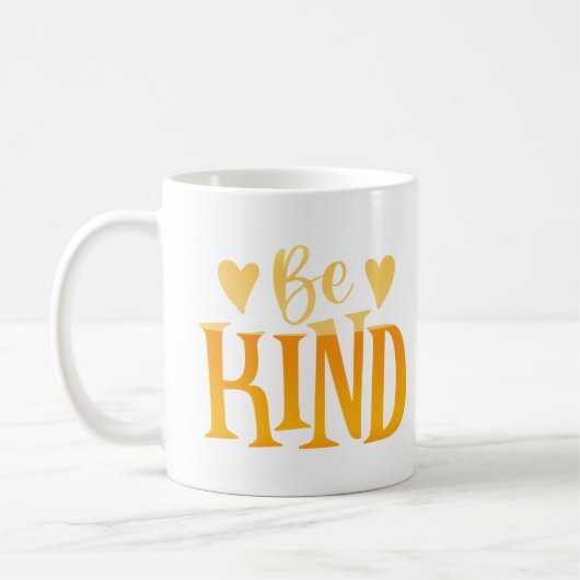wees aardig koffiemok (Links)