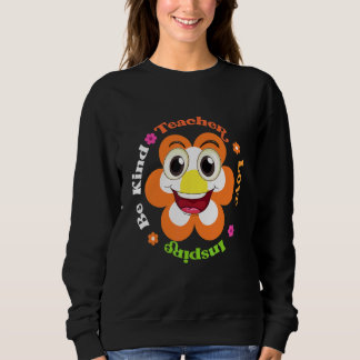 Wees Aardig Leer Liefde Inspireren Voor Groovy Hip Trui
