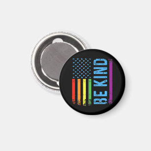 Wees Aardig Lgbt Lgbtq Gay Pride Regenboog Magneet