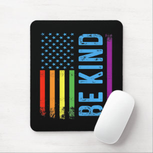 Wees Aardig Lgbt Lgbtq Gay Pride Regenboog Muismat