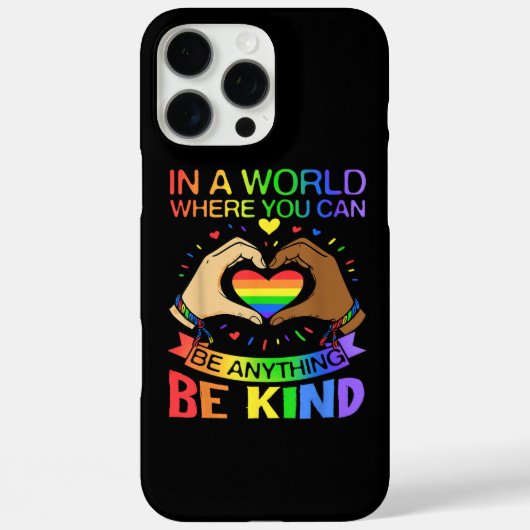 Wees aardig LGBT Pride Regenboog Gelijkheid Bewust Case-Mate iPhone Case (Achterkant)