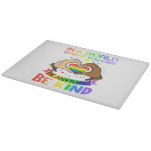 Wees aardig LGBT Pride Regenboog Gelijkheid Bewust Snijplank (Hoek)