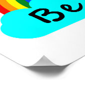 Wees Aardig - LGBT Regenboog Poster (Hoek)