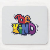 Wees aardig | LGBTQ | Regenboog | Pride Maand Muismat (Voorkant)